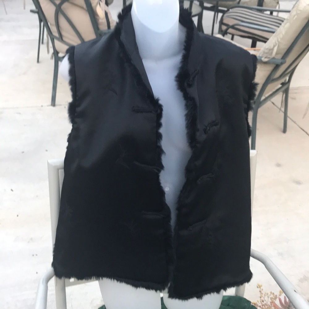 Satin vest